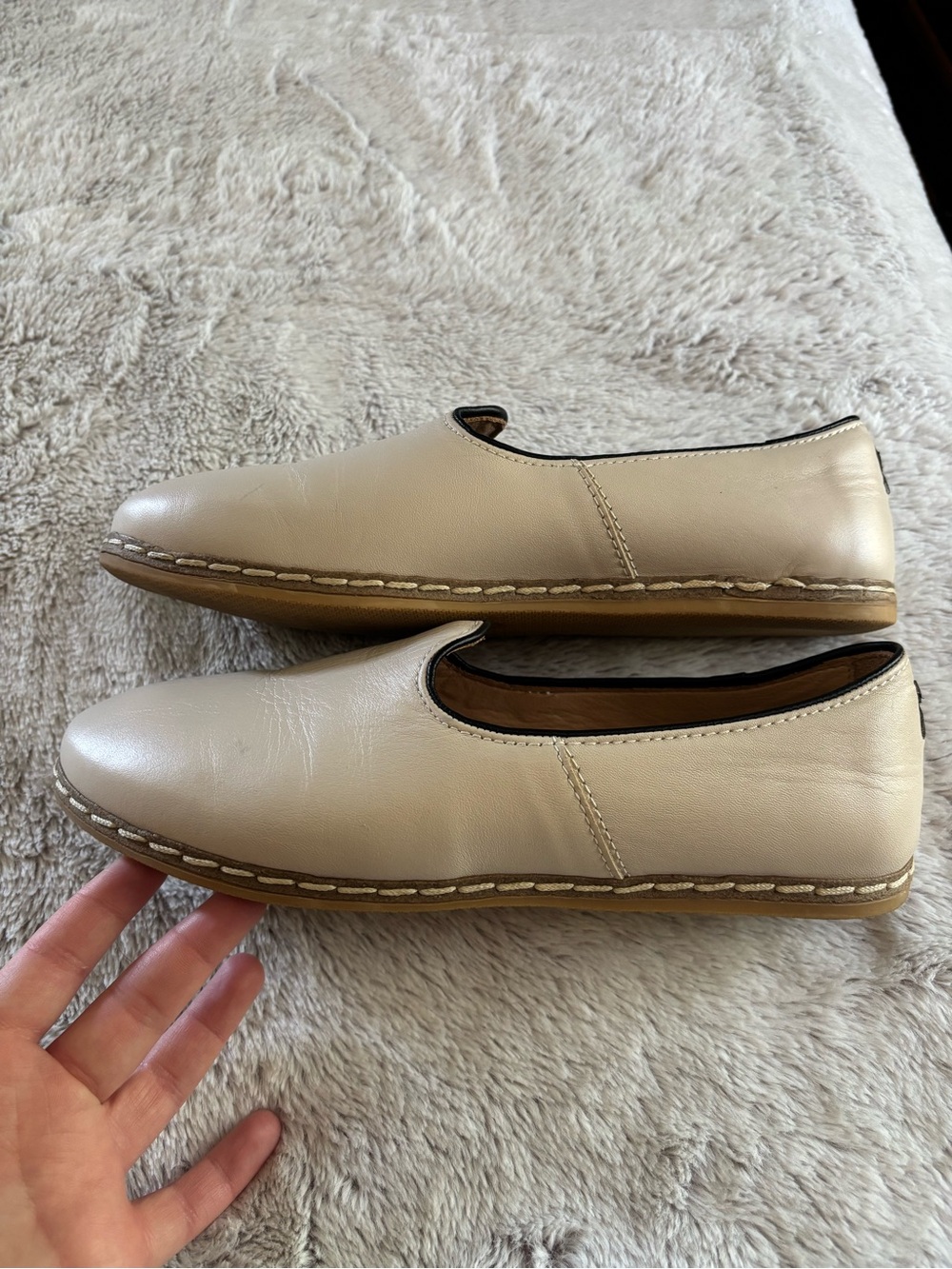 Charix Artisian Leather Slip-On Loafers